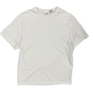 Jason Wu White T-Shirt Short Sleeve Cotton Made in Peru Large